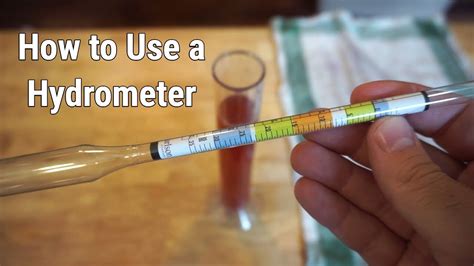 can you do a hydrometer test after bottling|how to use a hydrometer chart.